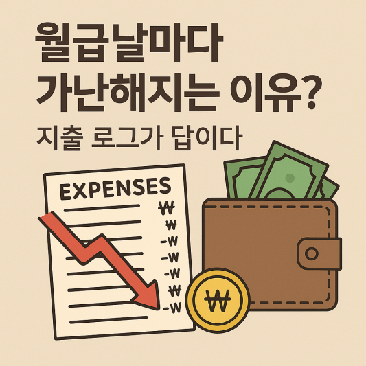 월급날마다 가난해지는 이유 지출 로그가 답이다