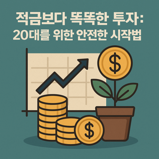 적금보다 똑똑한 투자: 20대를 위한 안전한 시작법